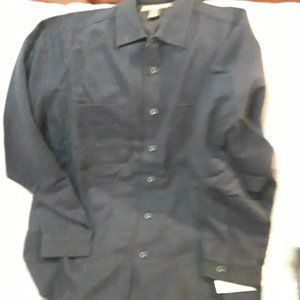 Men's Heavy Long sleeve button up